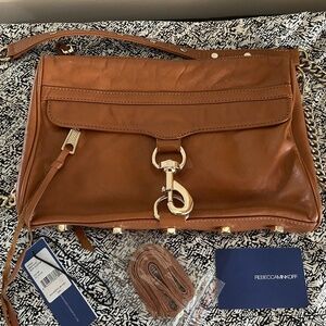 Rebecca Minkoff Women's Large M.A.C. Shoulder Bag - Almond